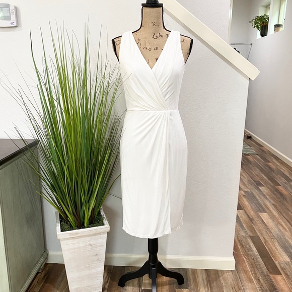 David Meister Dresses & Skirts - david mesiter dress in white, gorgeous!